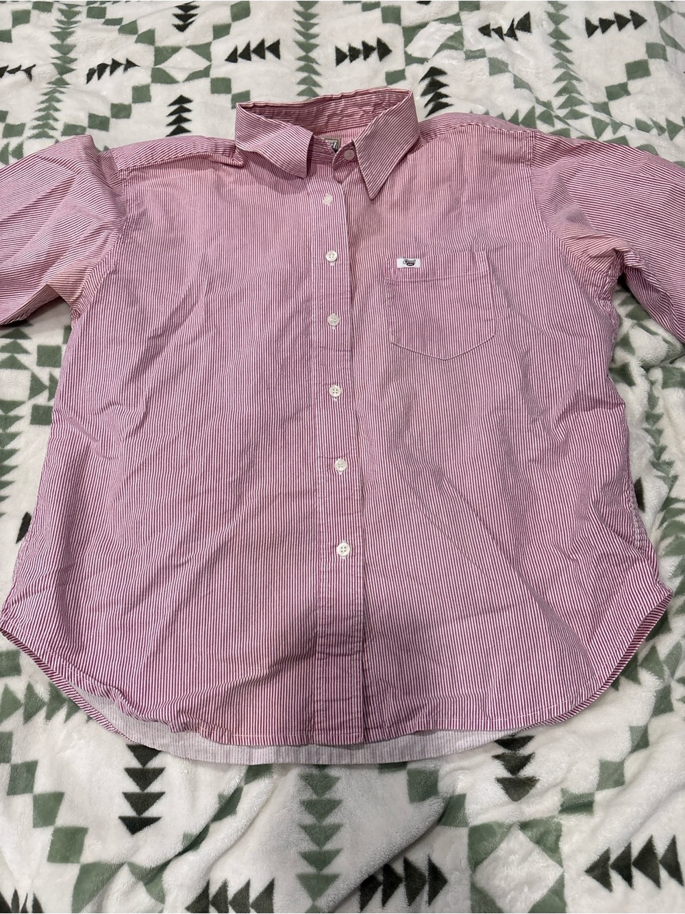 Cruel girl Striped Button-Down Shirt